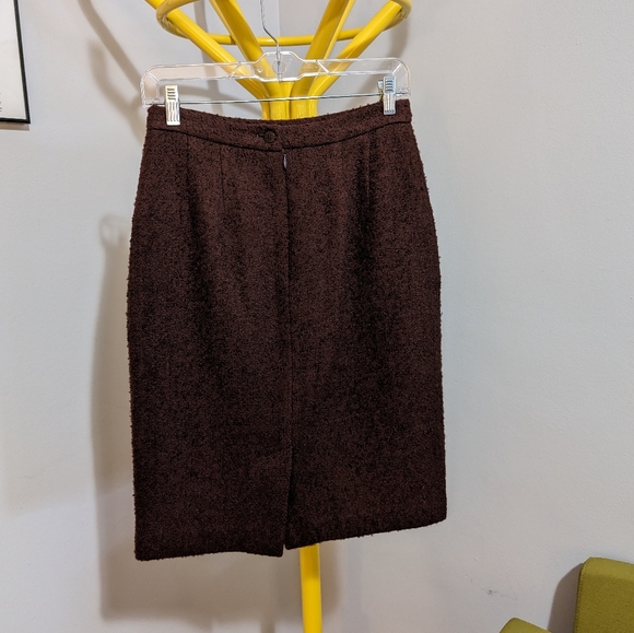 Vintage Saks 5th Avenue Folio boucle skirt - Picture 2 of 8